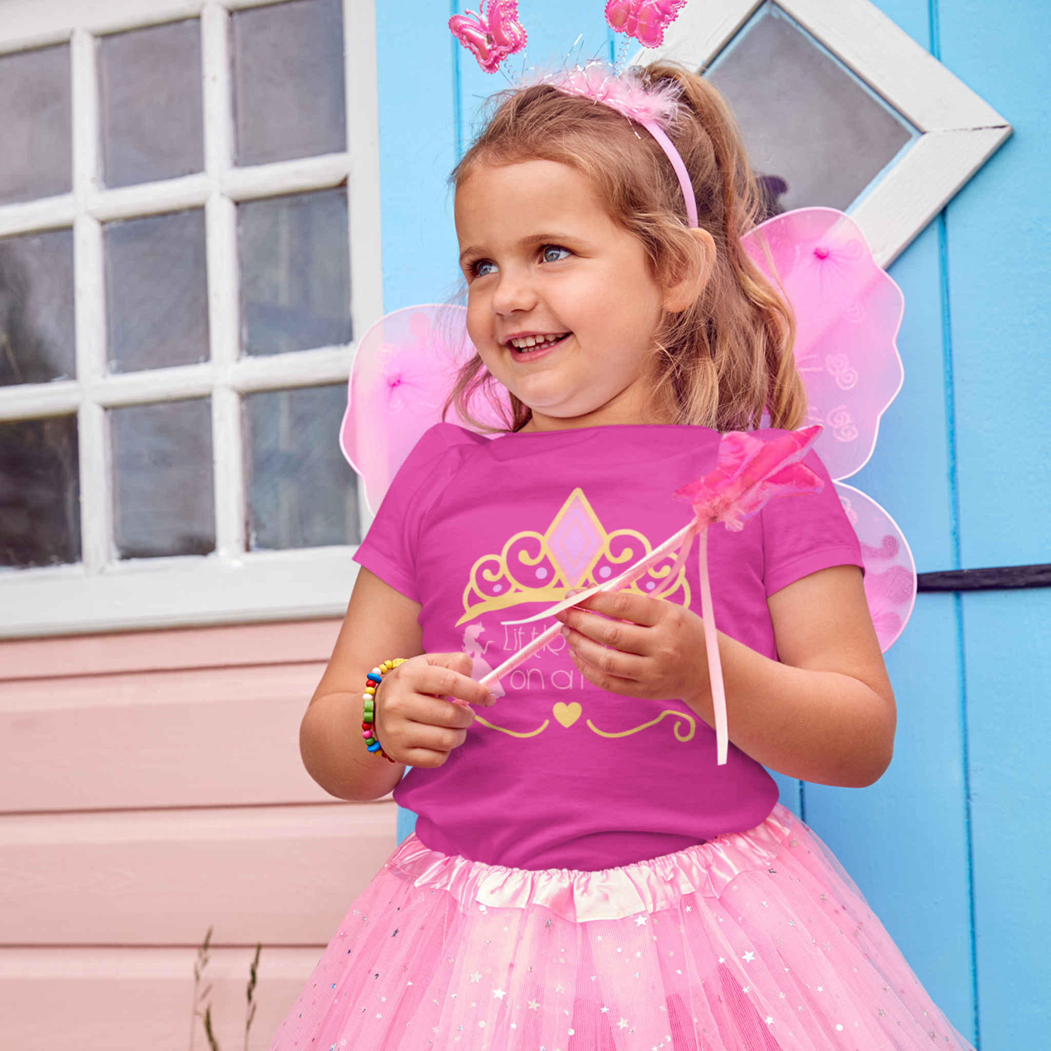 “Little Princess on a Mission” Kids Tee — Magical Everyday Comfort
