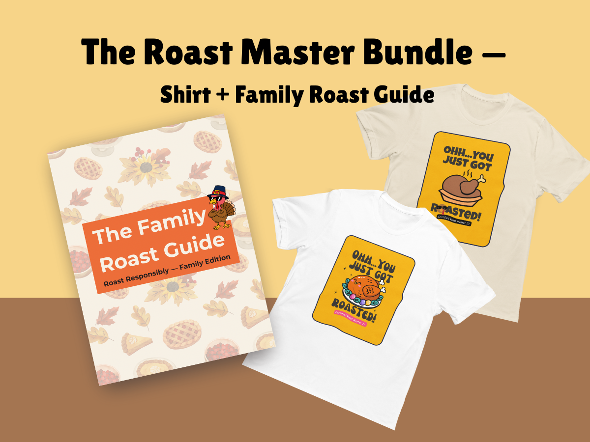 The Roast Master Bundle — Shirt + Family Roast Guide