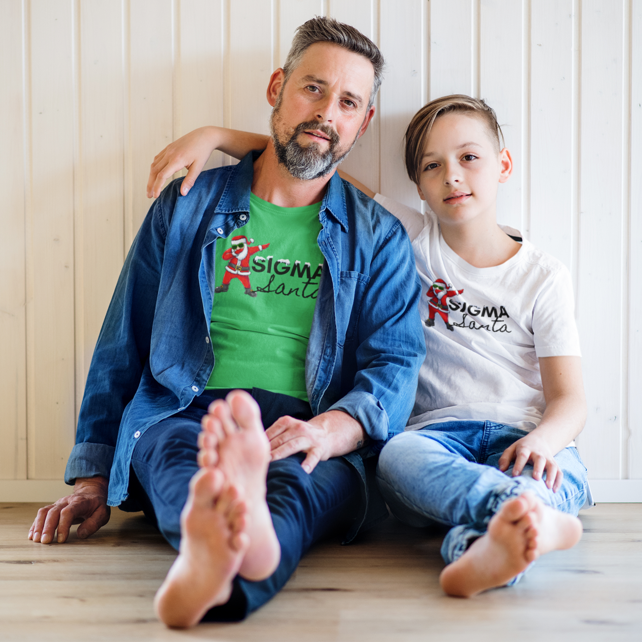 Sigma Santa Dab Shirt — Funny Christmas Tee for Men & Women